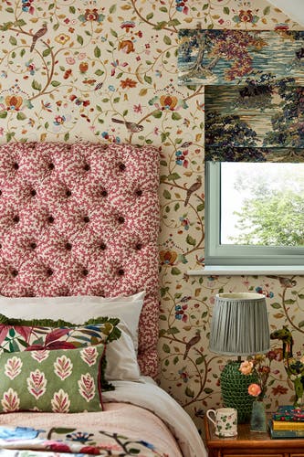 Sanderson - Aril`s Garden Olive/Mulbe Arboretum Wallpapers