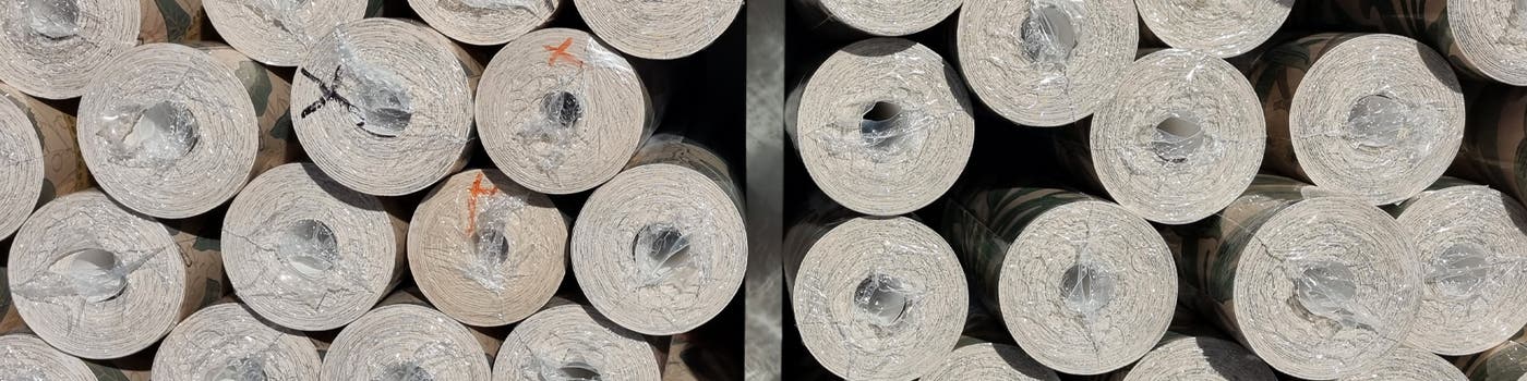 Utförsäljning på utvalda lagertapeter